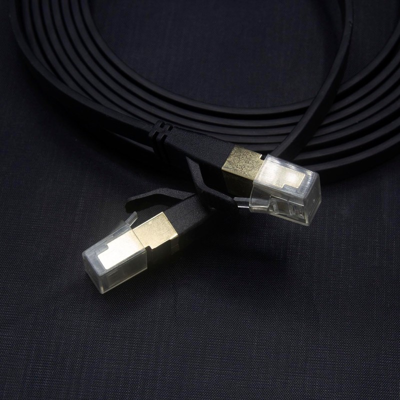 HiCHN RJ45 Plug Protector Dust Covers 50 Pcs Transparent Click