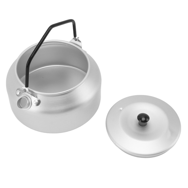Camping Kettle Lightweight Aluminum Alloy Portable Camp Tea Pot Coffee