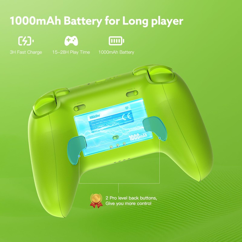 8Bitdo Ultimate 2 Wireless 2.4G Controller (TMR Joystick Update), Star-Ring