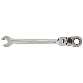 Williams JHW1210MRCF Flex-Head Reversible Ratcheting 12-Point Metric Combination Wrench, with High Polish Chrome Finish - 10mm