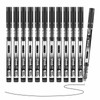 BASUNOCL 12 Pcs Fine Point Pen Liquid Rollerball Pens, 0.5mm
