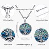Friggem 925 Sterling Silver Tree of Life Necklace, Tree of