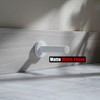 2 Pack White Wall Mounted Door Stopper, 304 Stainless Steel