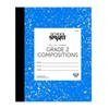 School Smart Skip-A-Line Ruled Composition Book, Grade 2, Blue, 48