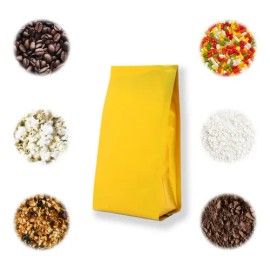 Bolsa Fuelles Laminada 500g C/válvula Para Café 100pz