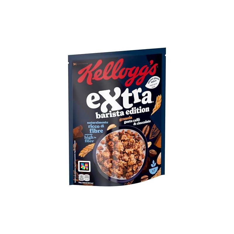 Kellogg's Cereali Extra "Barista Edition" | Gusto Caffè e Cioccolato