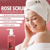 2-in-1 Body Wash & Body Scrub Rose (11.3fl.oz), Gentle Exfoliating