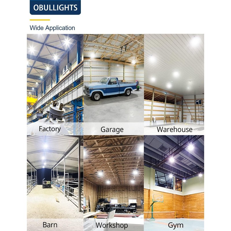 obullights 100W LED High Bay Light