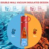 Stainless Steel Thermos Flask, 550 ml with Drinking Cup and