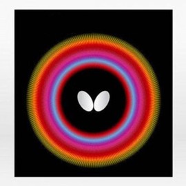 Butterfly Table Tennis Speed Flat Rubber Sheet Red / 1.9mm