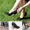 High Heel Protectors for Shoes On Grass, 30 Pairs Clear
