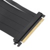 PCIE4.0 X16 Riser Cable 9.8in Length Right Angle High Speed