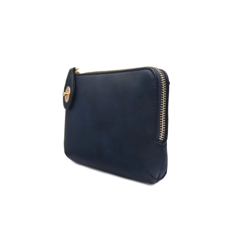 Bolso bandolera pequeño para mujer, Azul Marino