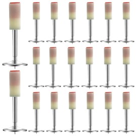 Pack of 200 Round Nails for Nail Guns, 7.3 mm Steel Nails, Nail Gun/Riveting Gun Accessories, Manual Steel Nails, Mini Nails for Ceiling / Wire Hider / Fixing Installation (25 mm)