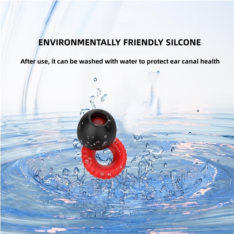 Ultra-Comfy Reusable Noise-Reducing EarplugsProfessional Noise Canceling Earplugs - Ultra Comfortable,