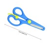 HIGHROCK 3Pcs Plastic Scissors for Kids, Safety Craft Scissors Handle