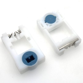 OZXNO Spiral Balance Pivot Lock Shoe 4pcs White Tilt Window Lifter Accessory for Pull Up and Down Sliding Window