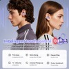 Ucani Wireless Headphones, Open Clip-On Earphones Sports Headphones, 12mm Diaphragms