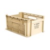FREEAP Tough Container, M, Sand Beige, Width 10.5 x Depth