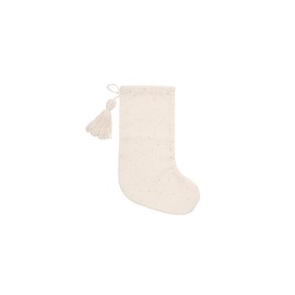 kikadu Sparkling Santa Boots - Made from 100% GOTS Certified Organic Cotton, with Glitter Dots, for Filling with Small Items