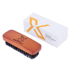 X Midsole Sneaker Cleaning Brush, Firm Boar-Mix Bristles Brush to Clean & Restore Shoe Midsole