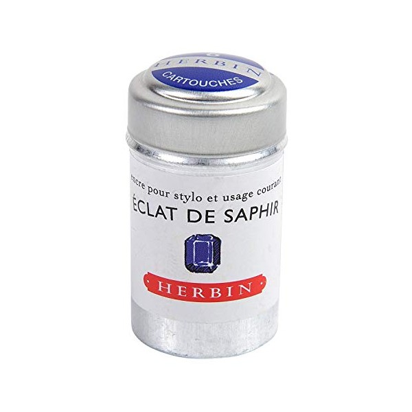 Herbin 1 X J Ink Cartridges Eclat De Saphir