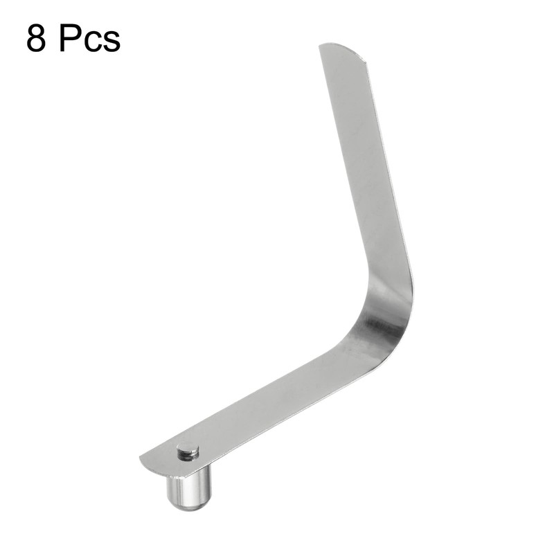 sourcing map 8pcs Single Button Kayak Paddle Snap Spring Clip