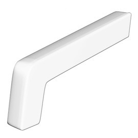 Sarei .F30XIMXQ Set Left & Right PVC White Projection 70 mm Window Sill Side Panel