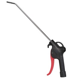 WYNNsky Pistol Grip Air Blow Gun with 10 Inch Extended Angled Safety Tip Nozzle Pneumatic Air Compressor Accessories Clean Up Tool Duster 90 Max PSI