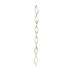 Deco 79 Metal Room Wall Mirror Slim Stacked Chain 6