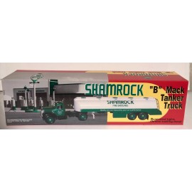 JMT Replicas 1998 SHAMROCK GASOLINE  OIL Bank B- MACK TANKER TRAILER TRUCK  MIMB New Sealed