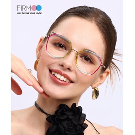 Firmoo Cat Eye Blue Light Blocking Glasses, Computer Glasses UV400 Protection Eyewear Glassese for Women