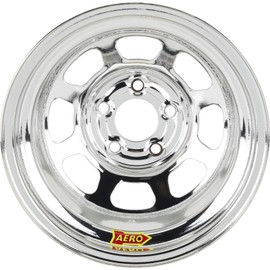 Aero Wheels 50-205030 50 Series Roll-Formed Race Wheel Size: 15 x 10 Bolt Patter