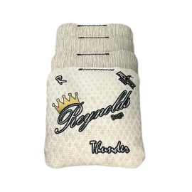 Reynolds Thunder - Reynolds Cornhole Bags - Eggshell White
