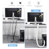 YIUTERA Braided Cable Cover, Cable Storage Sleeve, Cable Sleeve, Management,