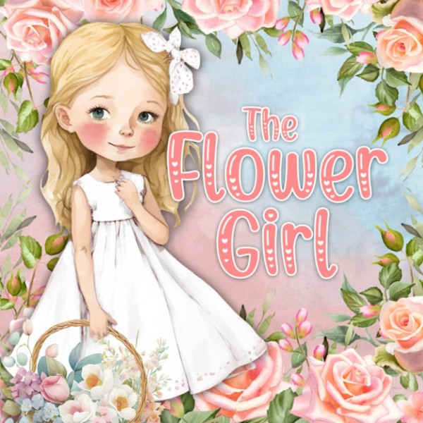 The Flower Girl: flower girl book for 1 year old,