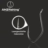 AMZfishing 5 x Catfish Power Laser 3 x Catfish Hooks,