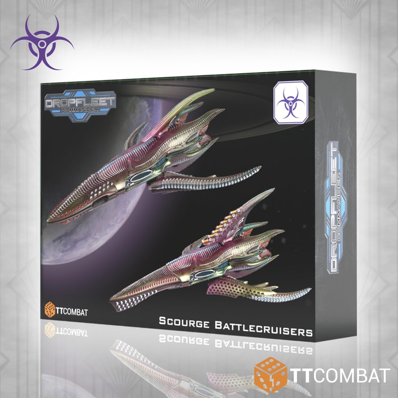 TTCombat Dropfleet Commander Scourge Battlecruisers TTDFX-SCG-022