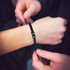 Matching Couple Bracelets Letter Initial Bracelet for Men Women Cute