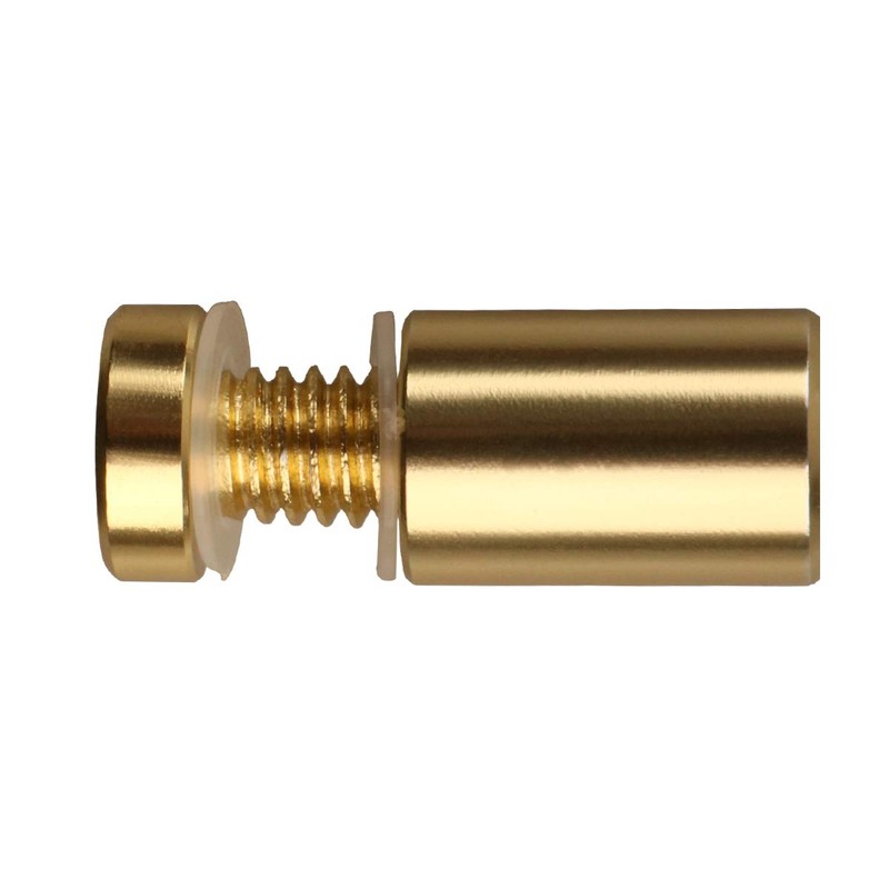 Sign Standoff 1/2" x 3/4", Solid Aluminum Sign Standoff Screws