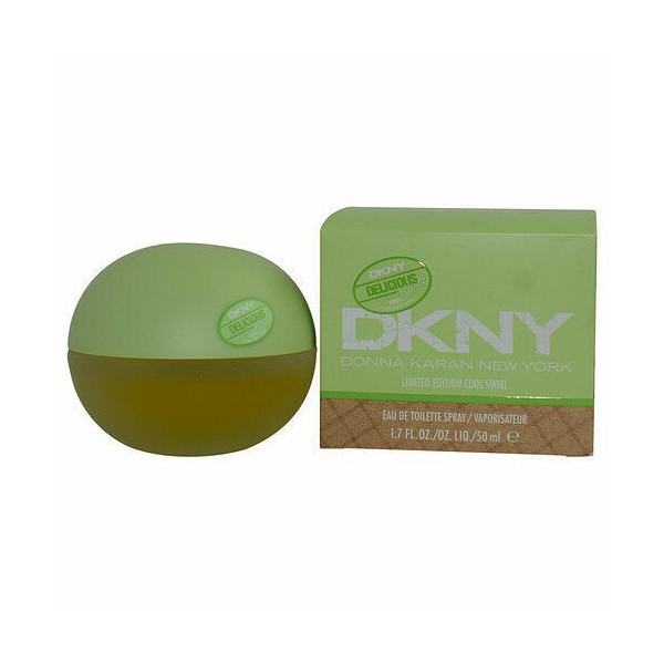 DELICIOUS DELIGHT COOL SWIRL Perfume DKNY Donna Karan 1.7 Oz 50 ml Spray LIMITED