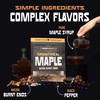 MaxJerky Jerky Variety Pack, Montreal Maple Bacon, Texas BBQ Beef