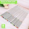 Cptoion 18 Pack Stainless Steel Fondue Forks, 9.3 In, 6