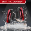 LadyRosian 2PCS LED Tail Light Red Taillight Assembly Stop Light