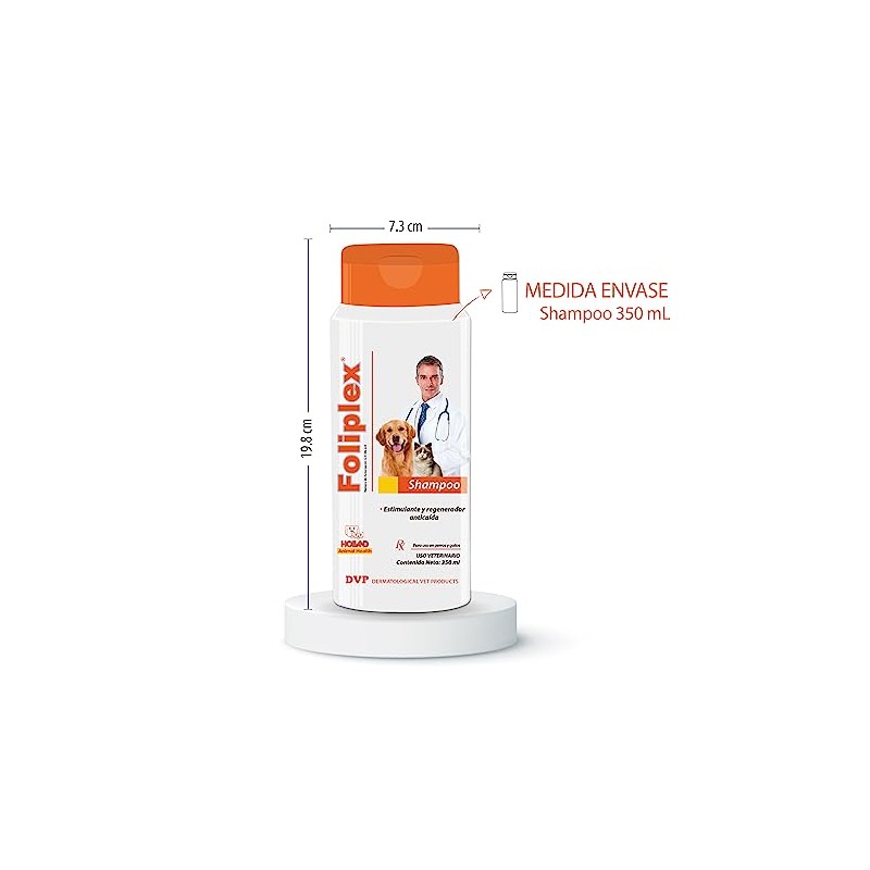 HOLLAND Shampoo Foliplex, Estimulante y Regenerador Anticaída.