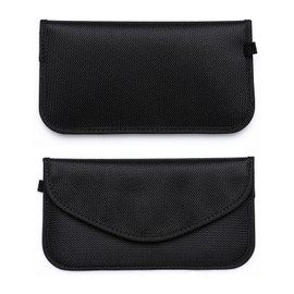 Universal 2Pack Faraday Bag Cell Phone Wallet Blocker RFID Signal Blocking Shielding Pouch