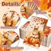 FYSUIMU 50 Pcs Fall Thanksgiving Guest Napkins Pumpkin Squirrel Maple