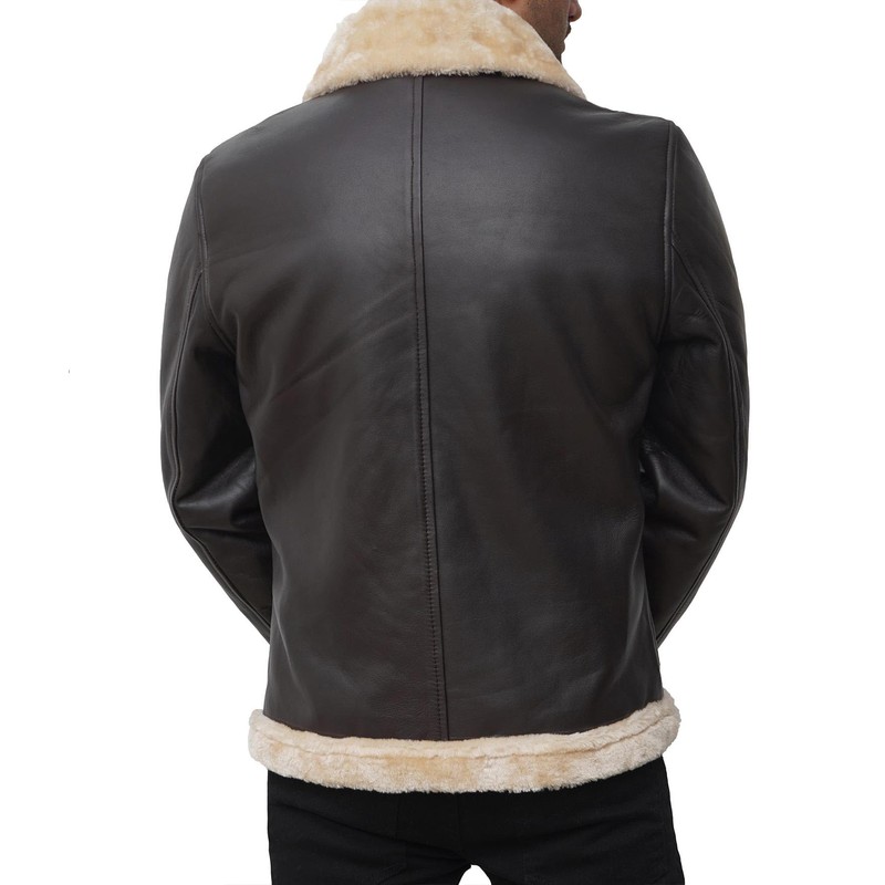fjackets Tomas Shearling Dark Brown RL | [1102334] L