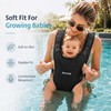 Water Baby Carrier, Quick-Dry Neoprene Infant Sling,Black
