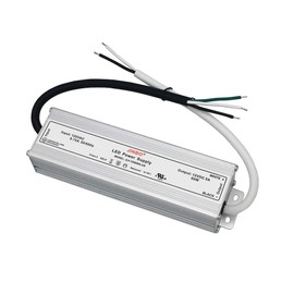 CNBRIGHTER-JINBO 12V DC Power Supply 60W UL Listed, 100V-130V AC to 12V DC LED Low Voltage Transformer,IP 67 Waterproof Converter Constant Voltage LED Driver for Lightings (60 Watts)